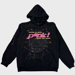 Black Graphic Hoodie